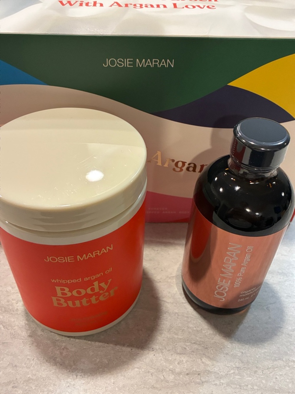 Josie Maran Whipped Argan Oil Body Butter – Coral